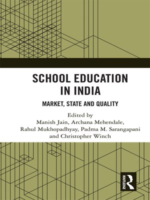 cover image of School Education in India